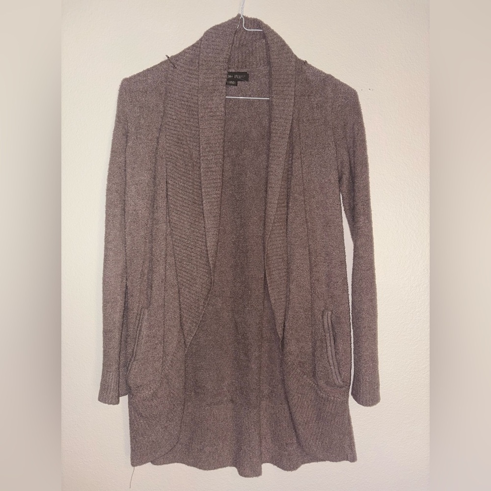 Barefoot Dreams Bamboo Chic Lite Knit Open Front Cardigan Size XS/S